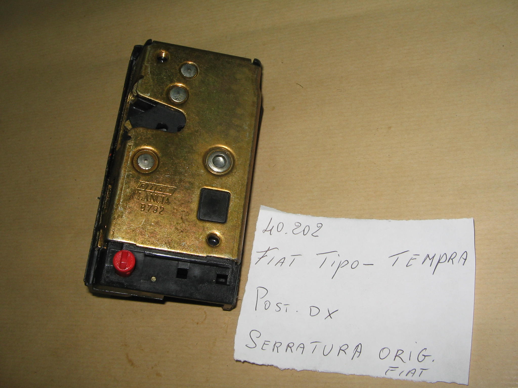 FIAT TIPO-TEMPRA SER. POST DX N.20661